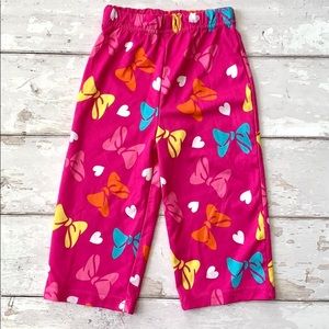 Disney Girls 18m Pajamas Pink Minnie Bow Pants Baby Toddler
